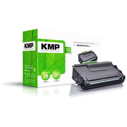 KMP B-T95 Toner black compatible with Brother TN-3512