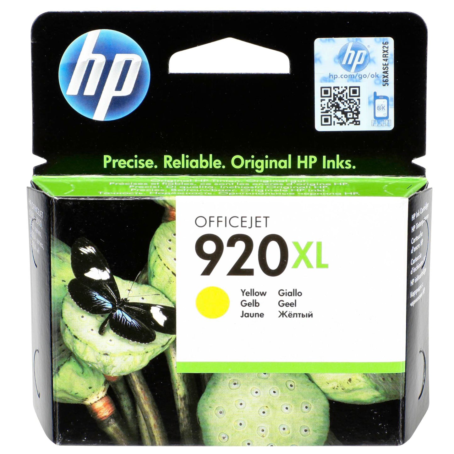 HP CD 974 AE ink cartridge yellow No. 920 XL