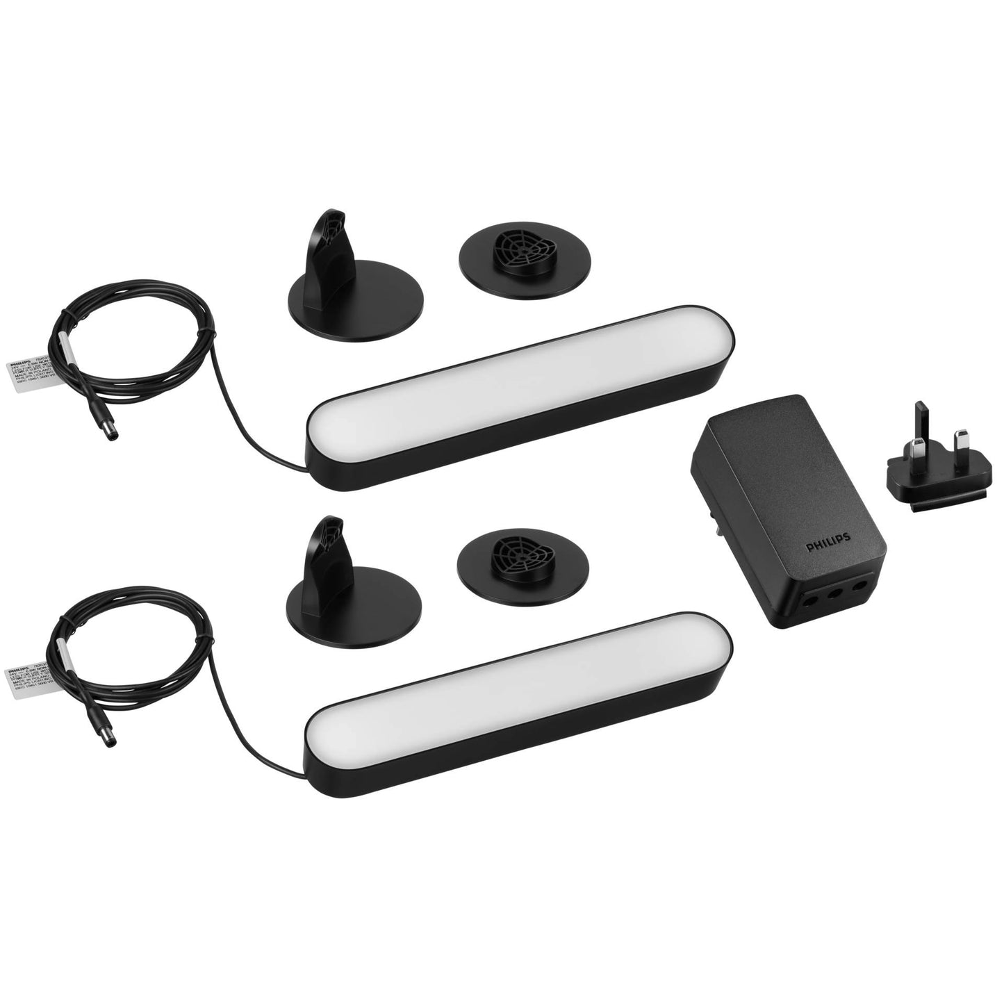 Philips Hue Play Lightbar LED black 2-pack