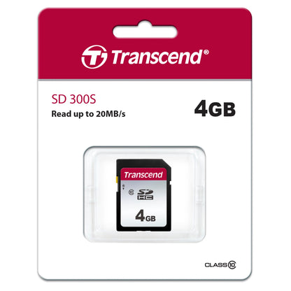 Transcend SDHC 300S          4GB Class 10
