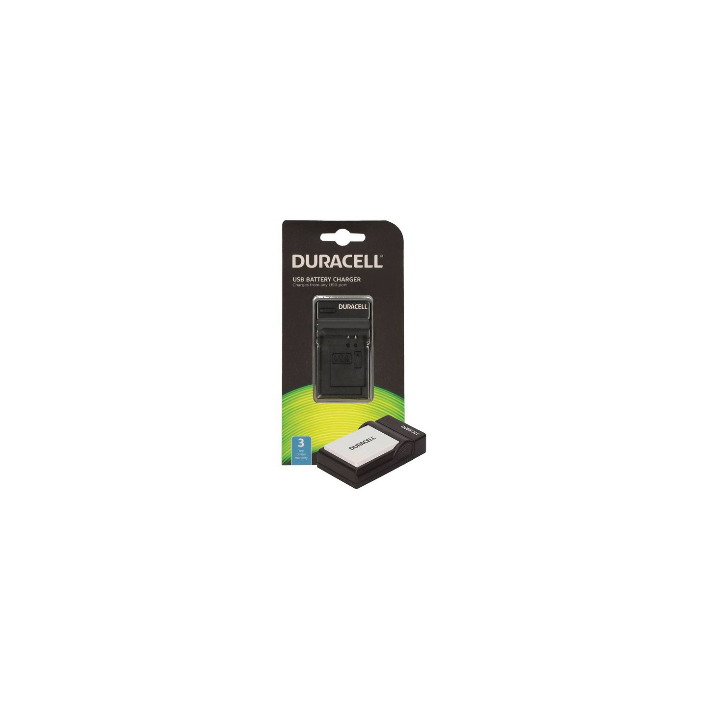 Duracell Charger with USB Cable for DR9945/LP-E8