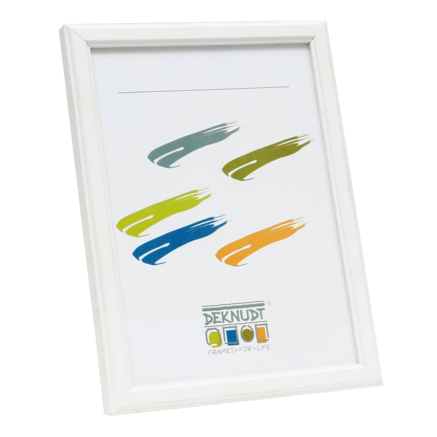 Deknudt S236K1    DIN A4 21x29,7 Wooden Frame in white