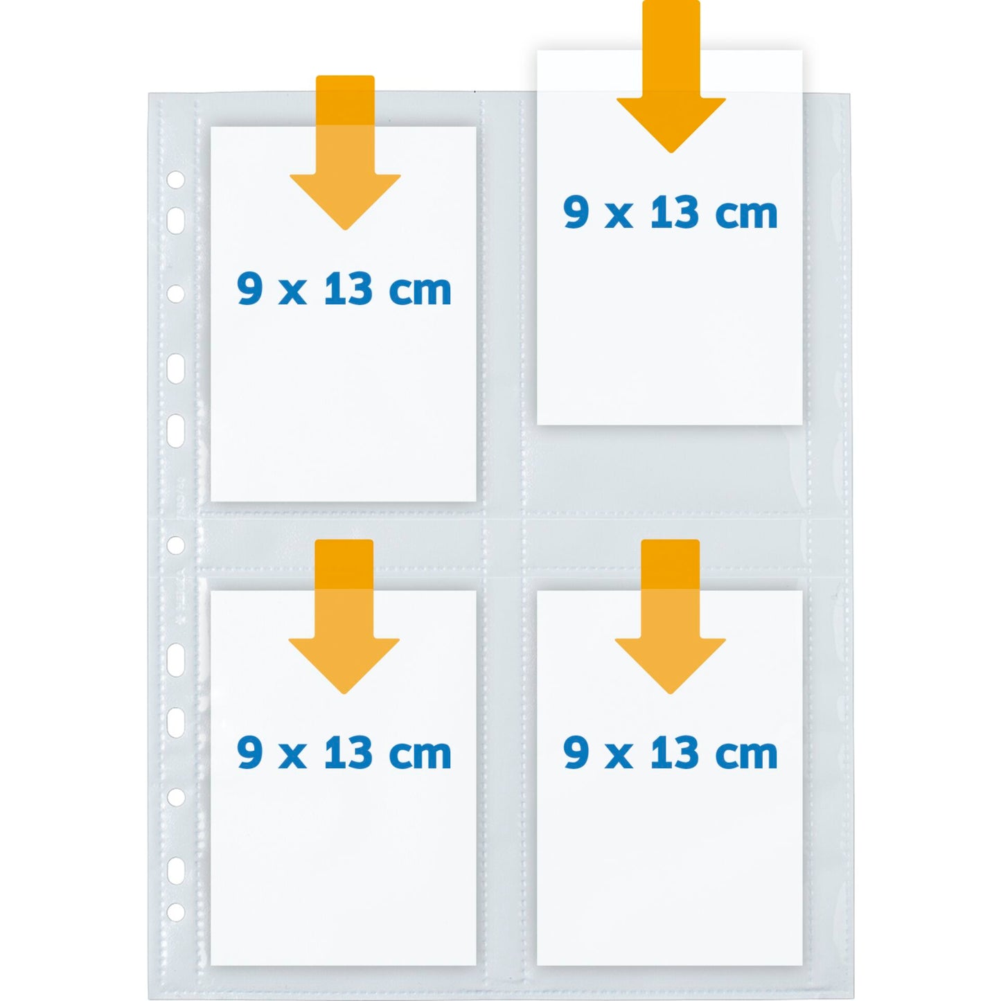 Herma fotophan  9x13 vert. 10 Sheets                   7583