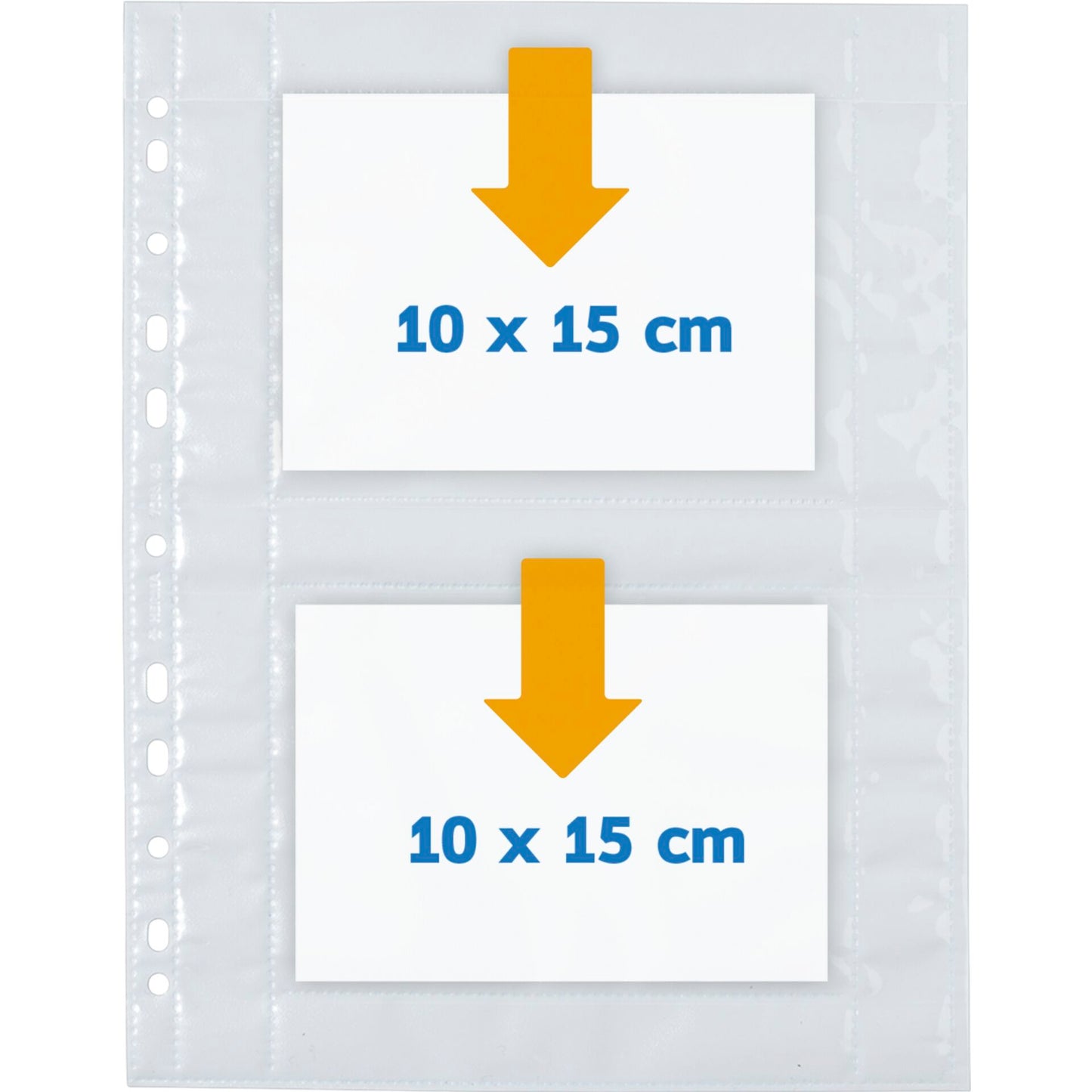 Herma fotophan 10x15 white 10 Sheets                   7586