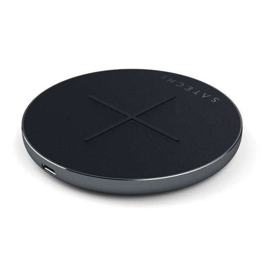 Satechi Aluminum PD & QC Wireless Charger space gray