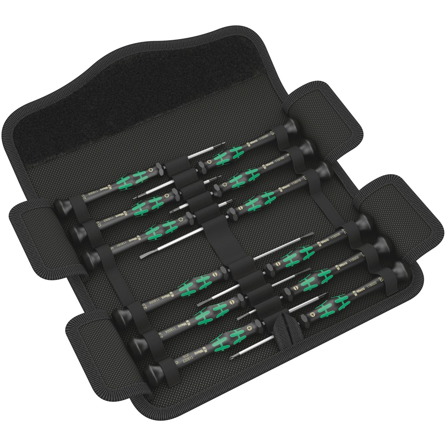 WERA Kraftform Micro 12 Parts Screwdriver Set Precision