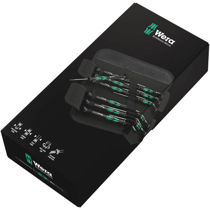 WERA Kraftform Micro 12 Parts Screwdriver Set Precision