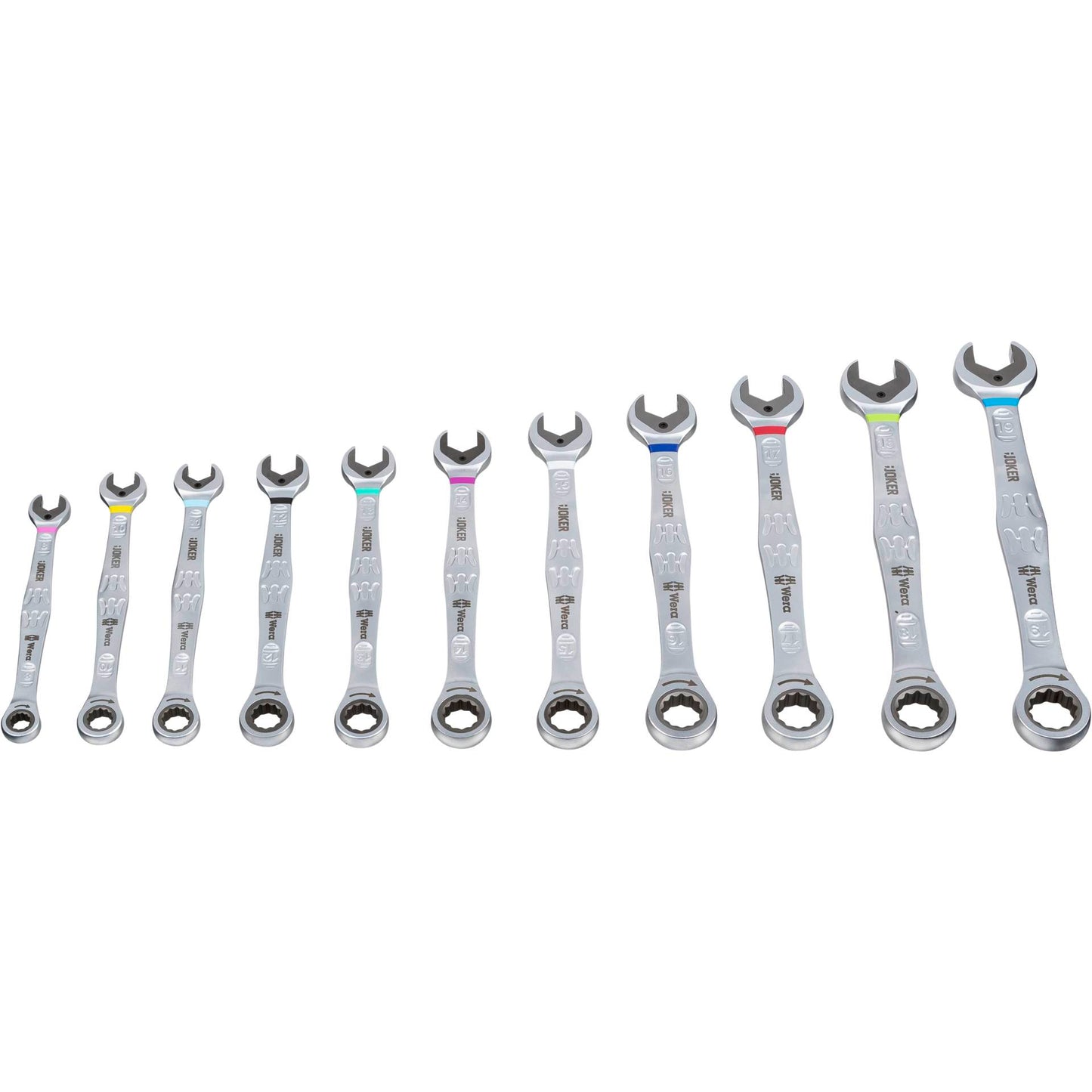 WERA Joker Set 11 parts Combination Ratchet Wrenches