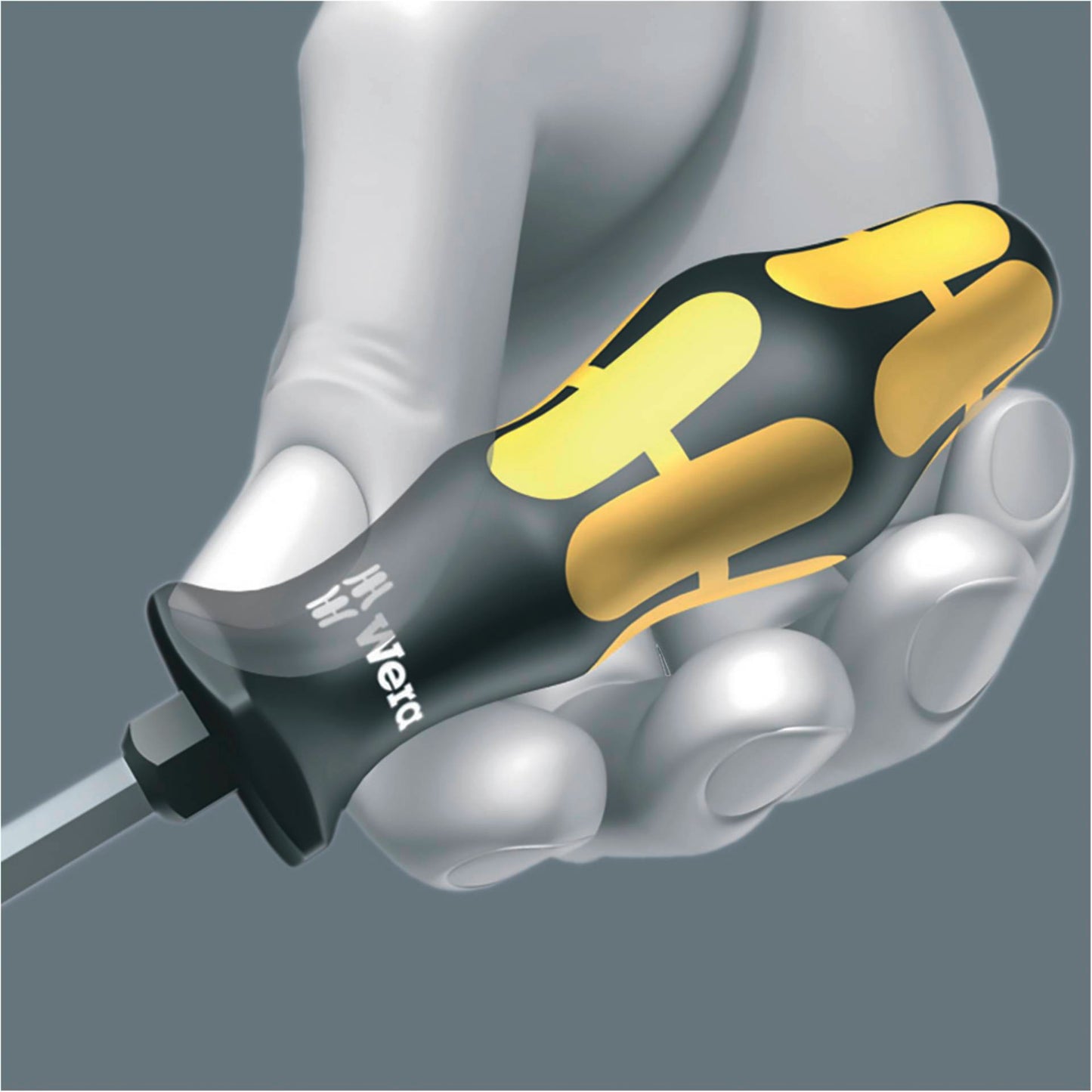 WERA 932/6 Kraftform Screwdriver Set with Rack