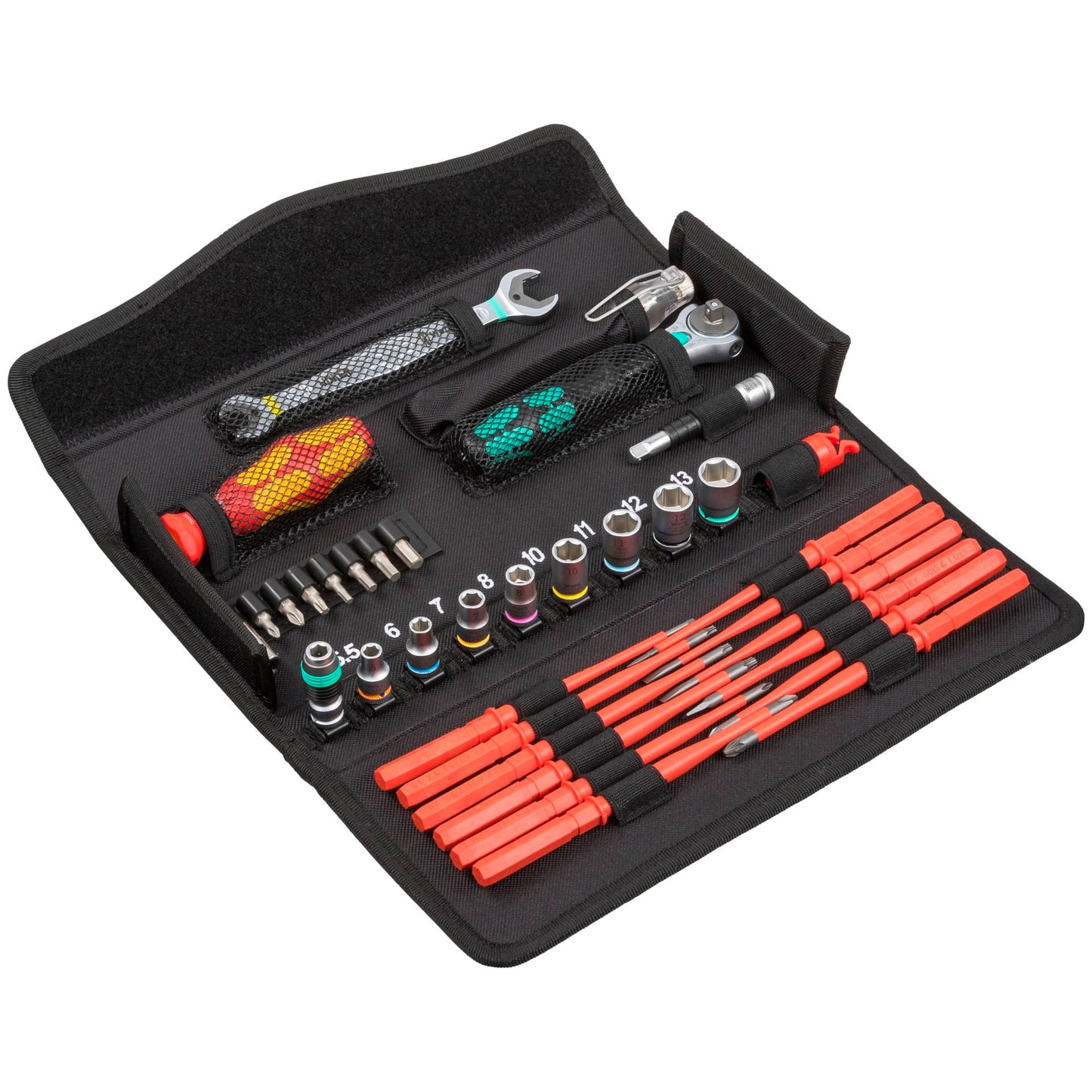 WERA Kraftform Kompakt W1 Maintenance Set 35 parts