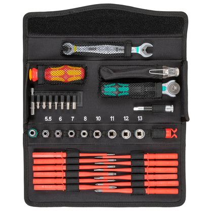 WERA Kraftform Kompakt W1 Maintenance Set 35 parts