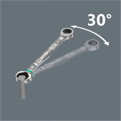 WERA Joker Set 6 parts Ratchet Combination Wrenches