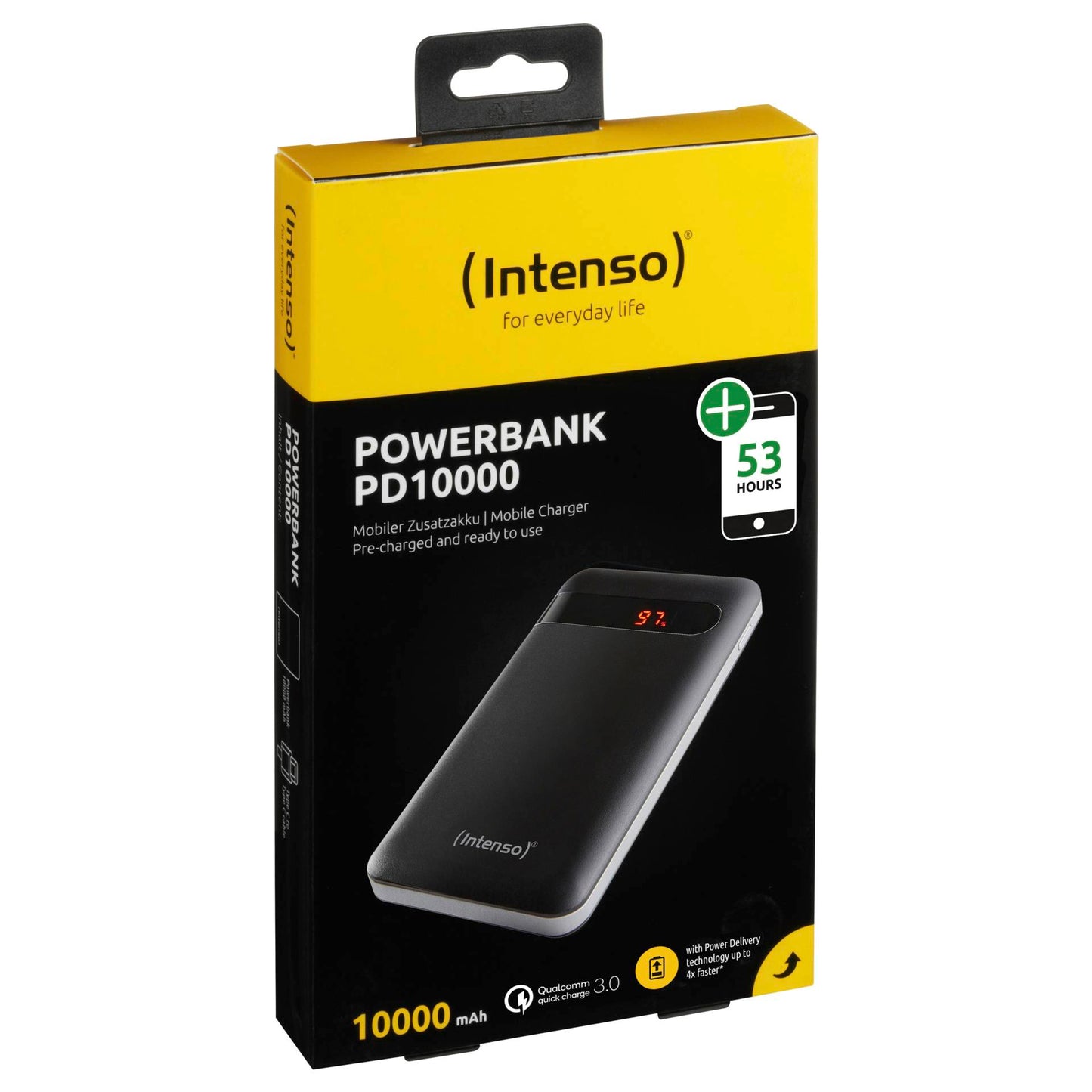 Intenso Powerbank PD10000 Power Delivery 10000 mAh black