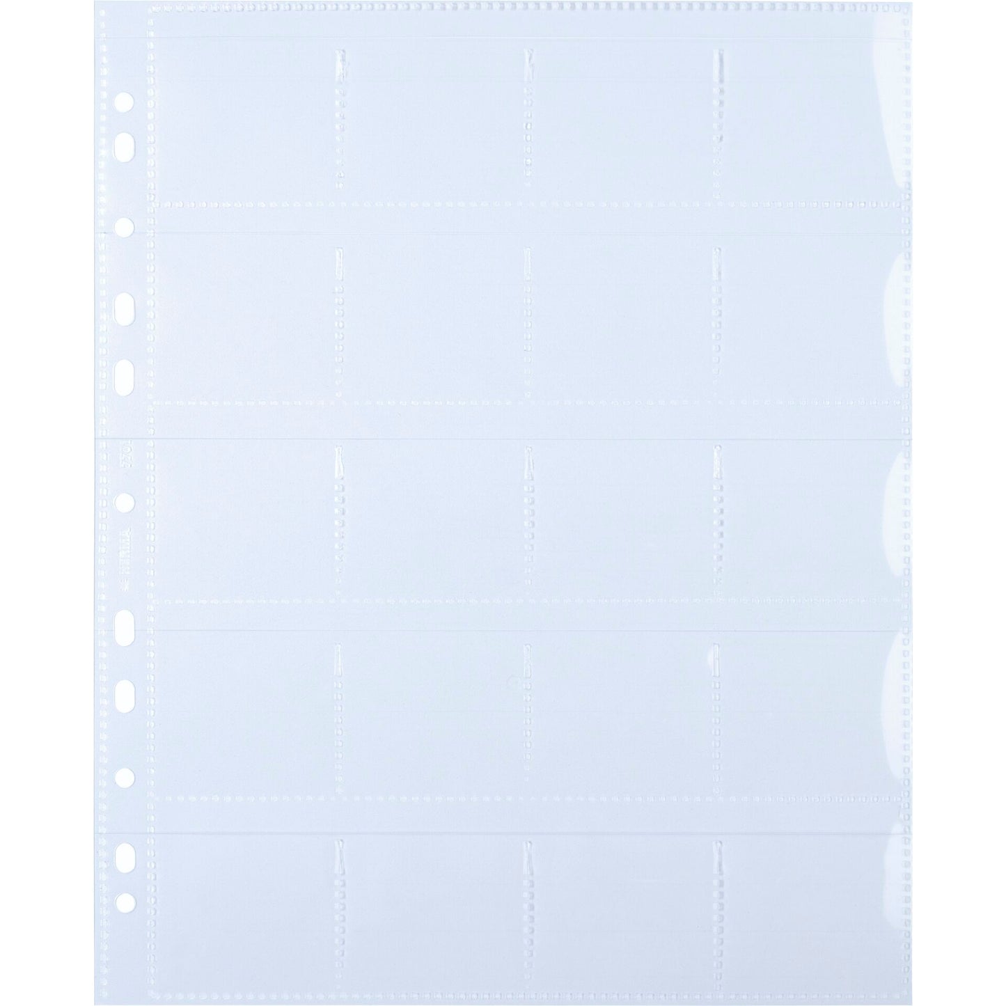 Herma Slide pockets 5x5 10 sheets clear 7701