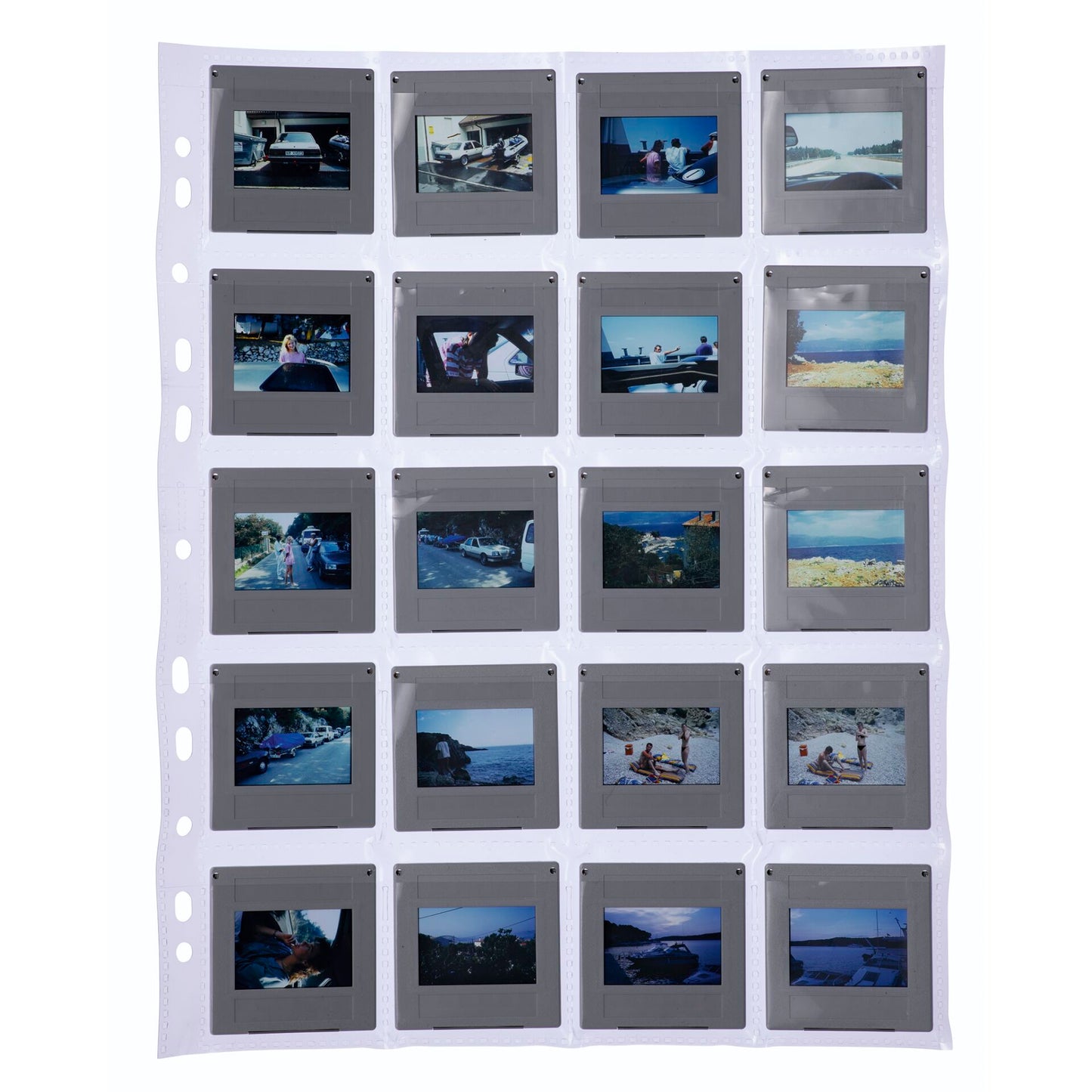 Herma Slide pockets 5x5 10 sheets clear 7701