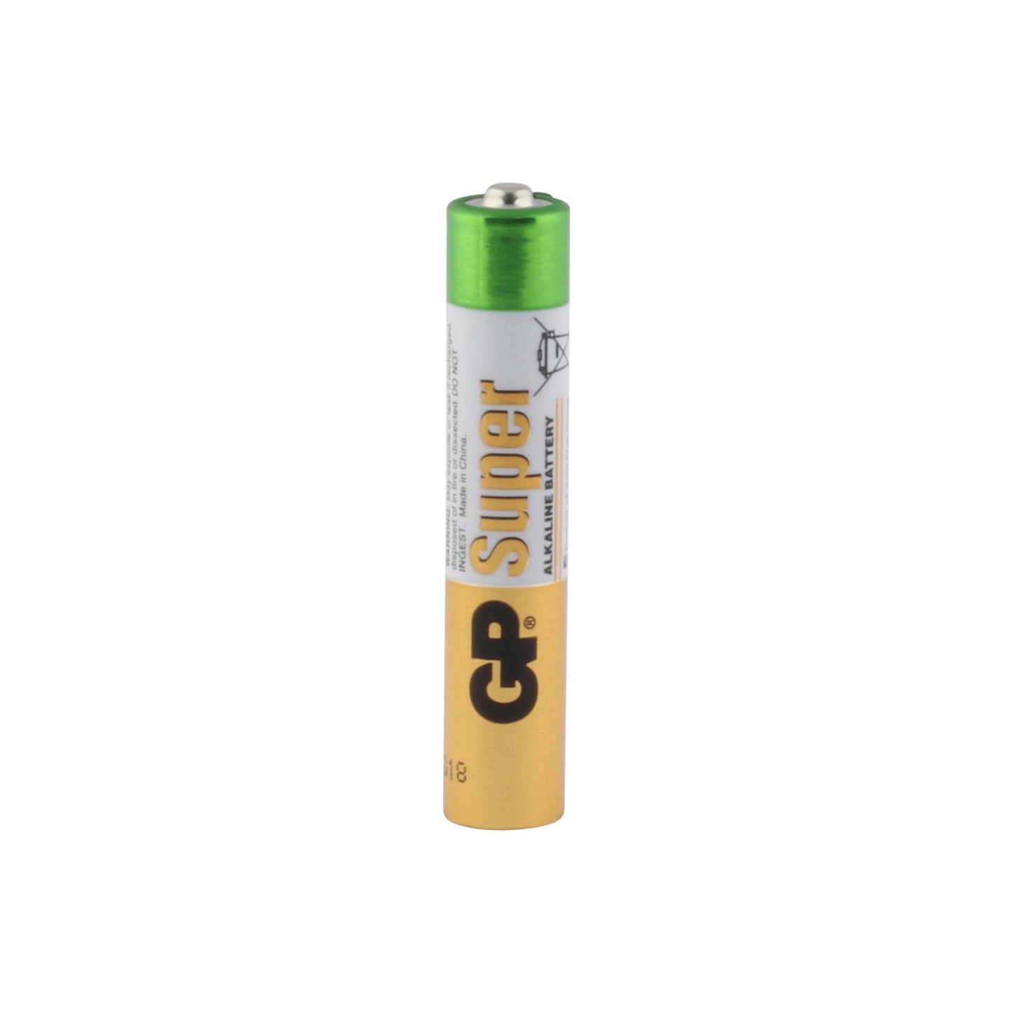 1x2 GP Super Alkaline AAAA Batteries 03025AC2