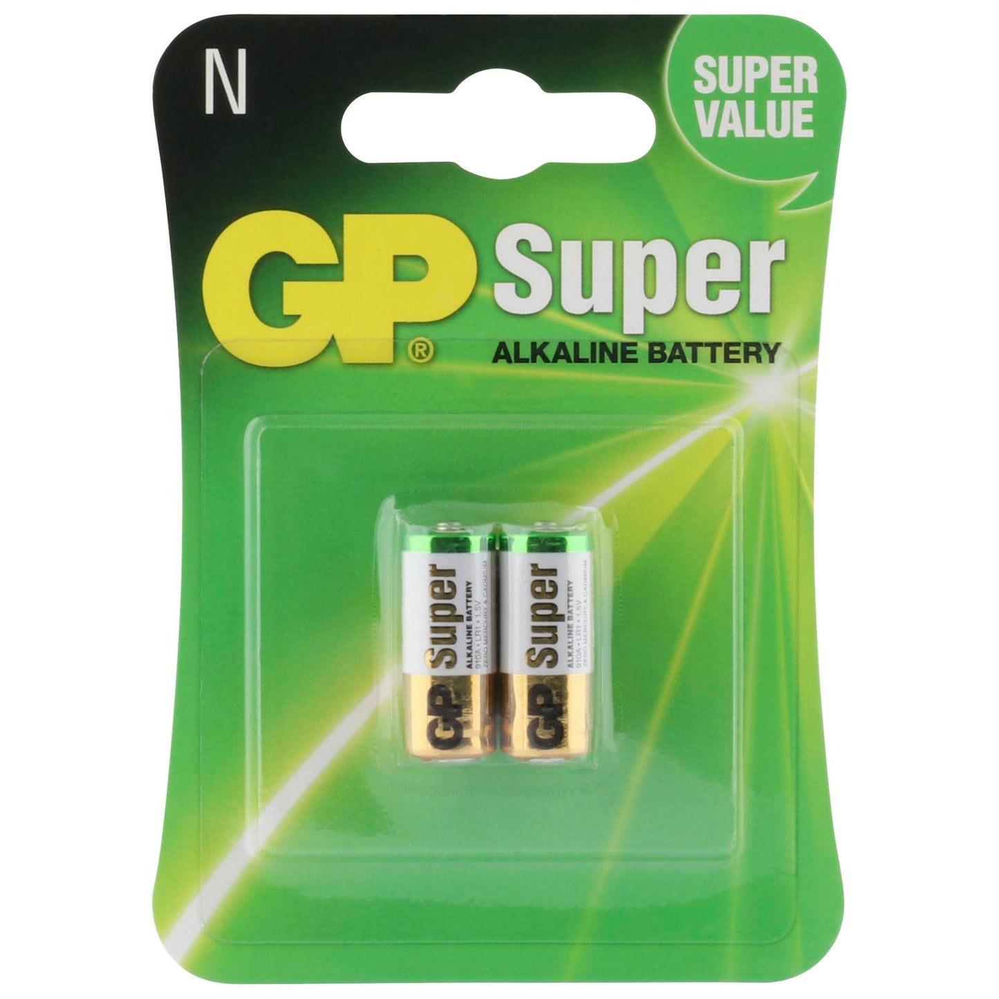 1x2 GP Super Lady LR 1 Batteries 030910AC2