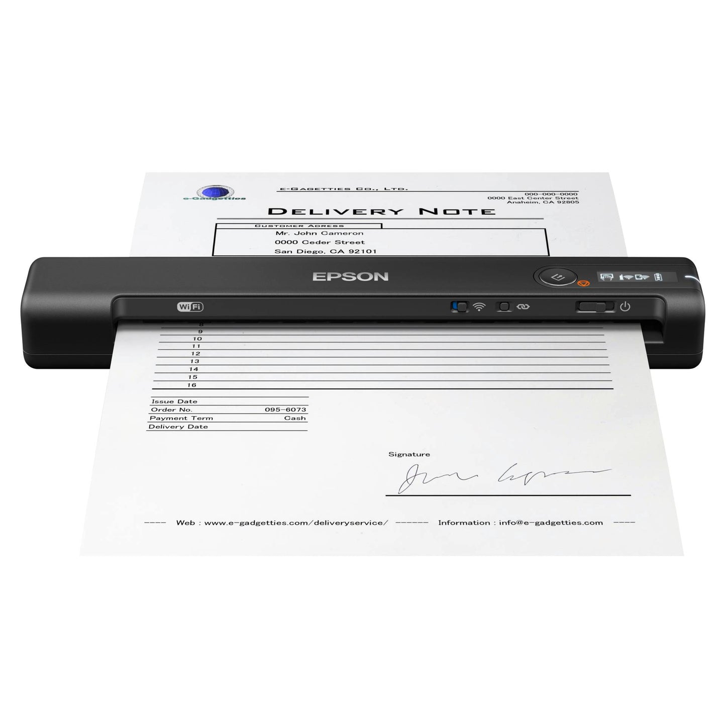 Epson WorkForce ES-60 W