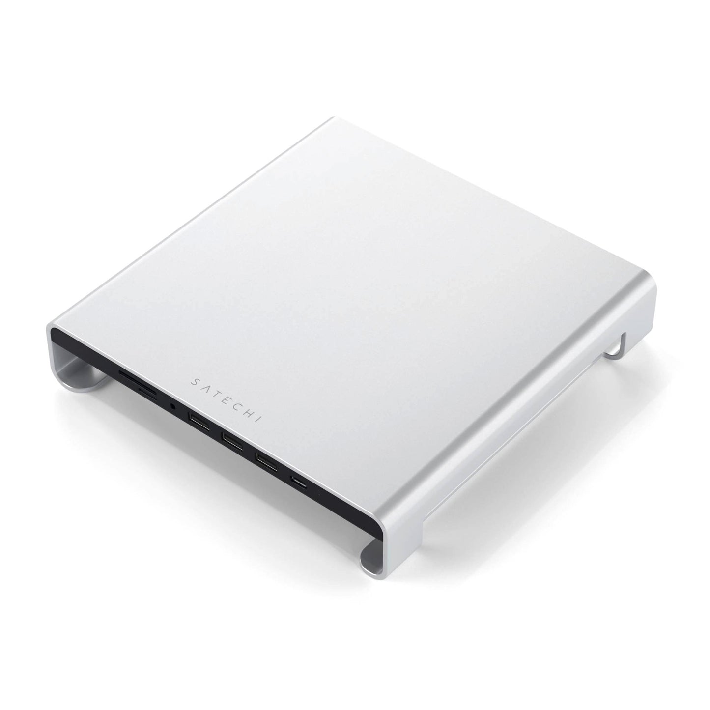 Satechi Aluminum Monitor Stand Hub for iMac silver