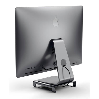 Satechi Aluminum Monitor Stand Hub for iMac space gray
