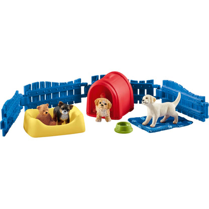 Schleich Farm World        42480 Puppy Pen