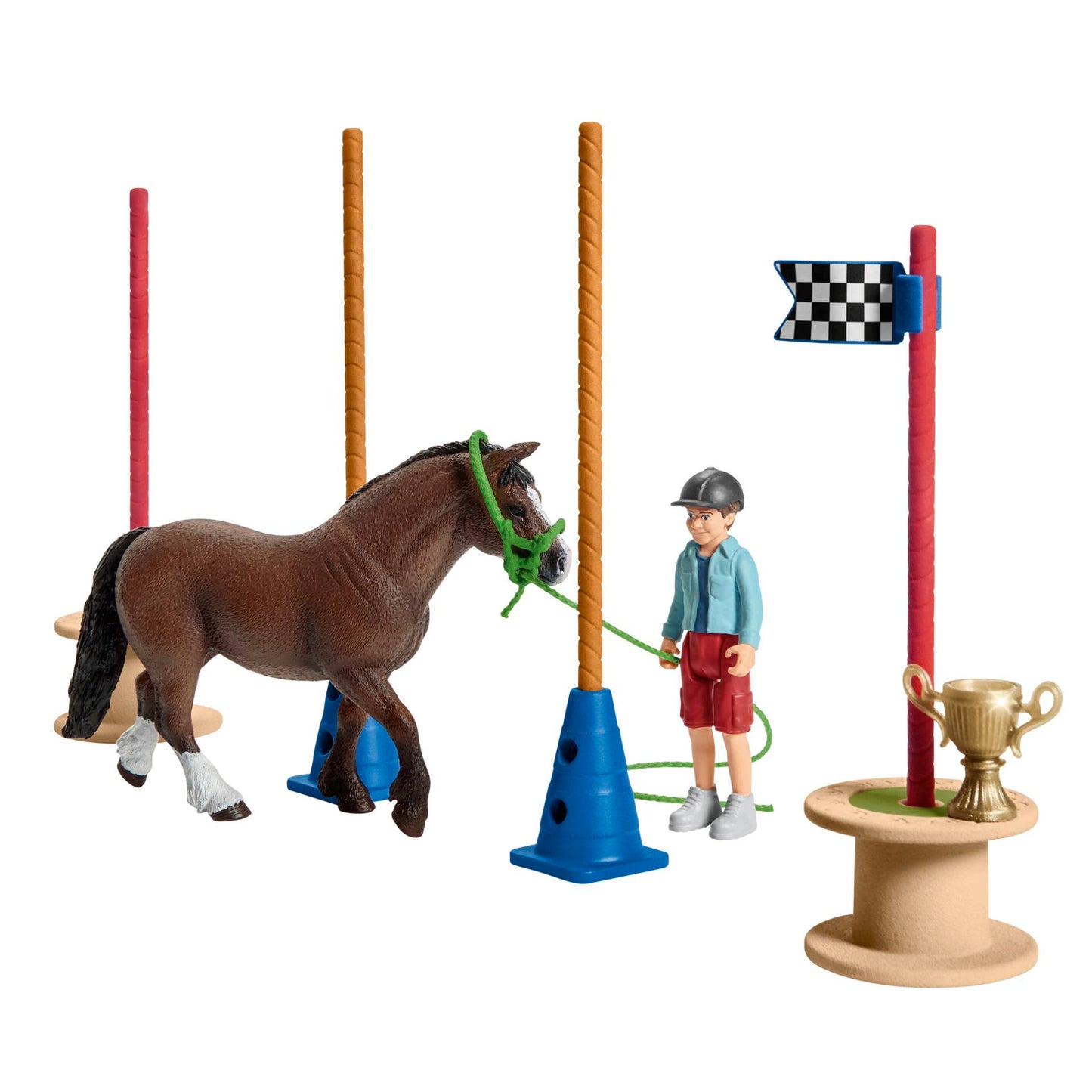 Schleich Farm World        42482 Pony Agility Race