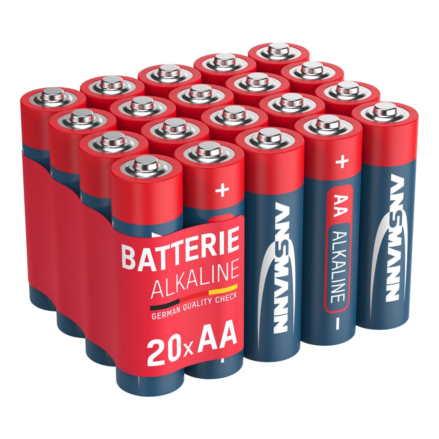 1x20 Ansmann Alkaline Mignon AA LR 6 red-line Box