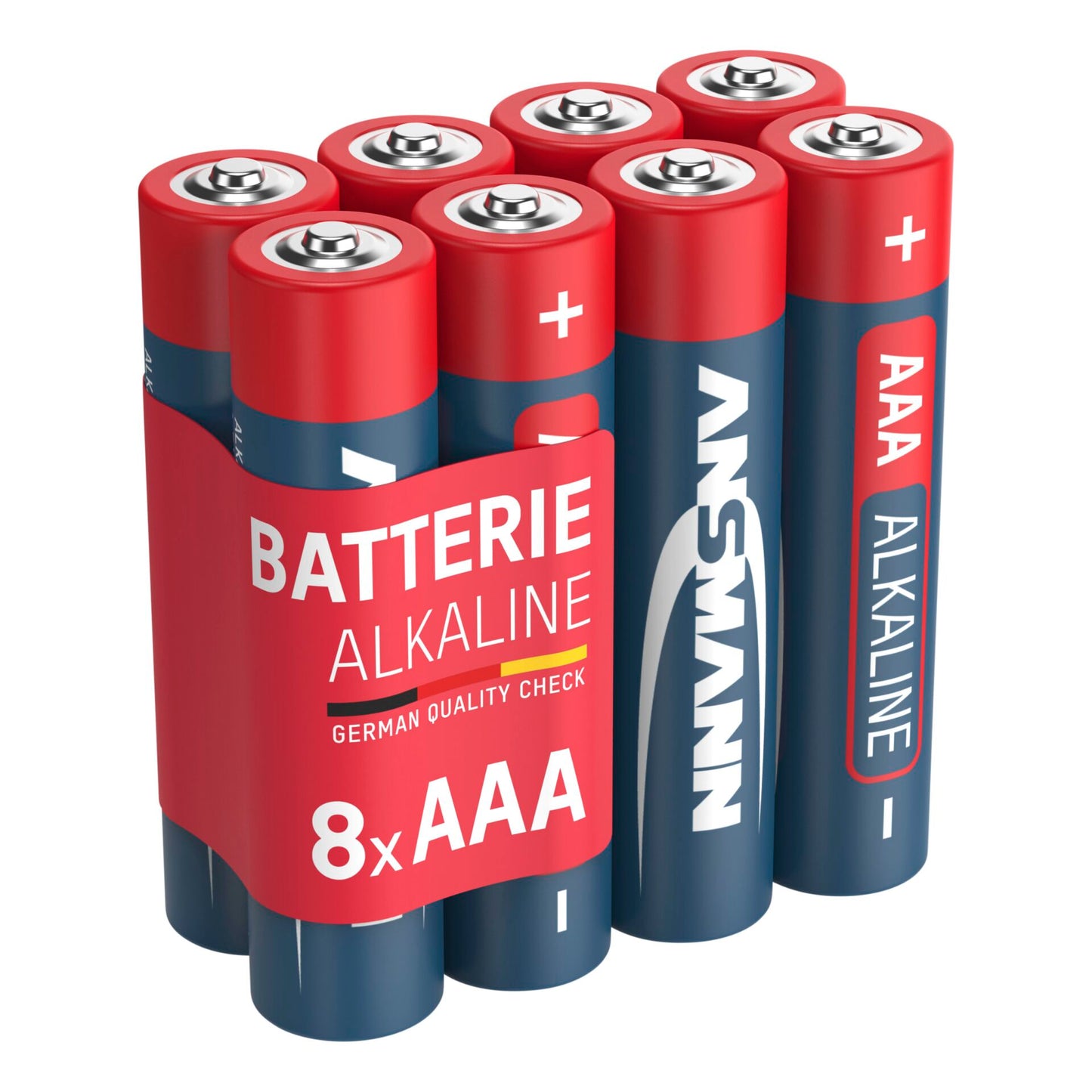 1x8 Ansmann Alkaline Micro AAA LR 03 red-line