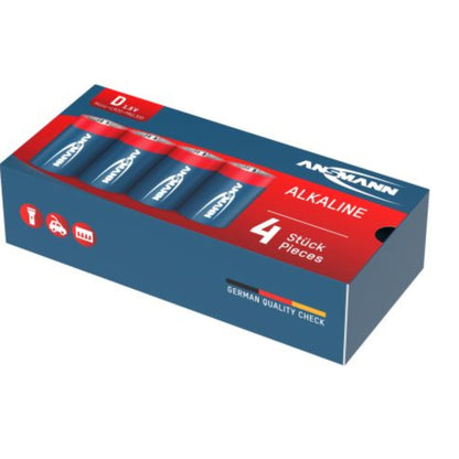 1x4 Ansmann Alkaline Mono D LR 20 red-line