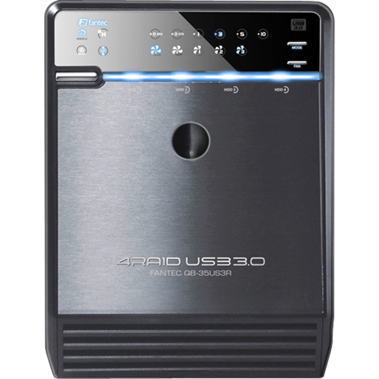 FANTEC QB-35 US 3 R black 4Bay Box Raid