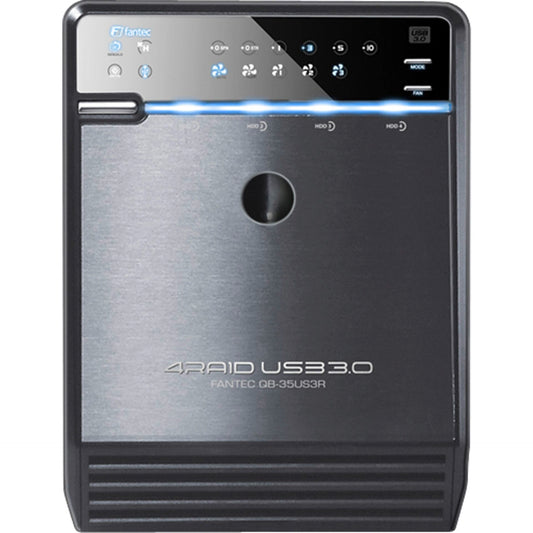 FANTEC QB-35 US 3 R black 4Bay Box Raid