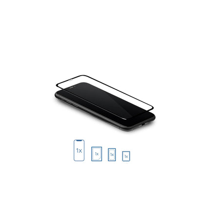 Woodcessories 3D Black Frame Premium Glass iPhone X/Xs/11 Pro