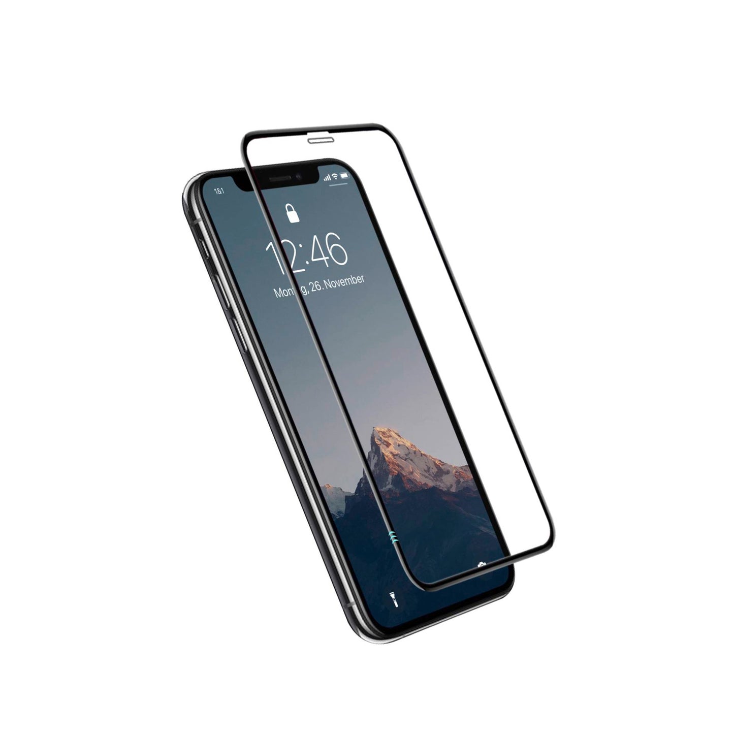 Woodcessories 3D Black Frame Premium Glass iPhone Xr / 11