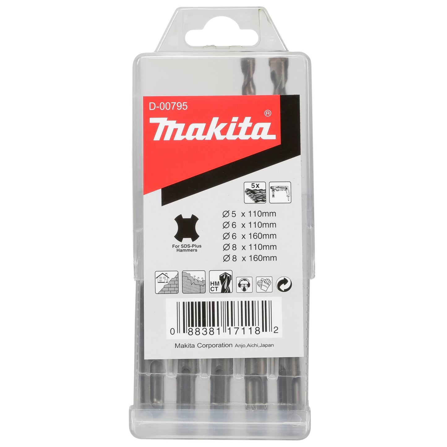Makita HR2631FT13 Combi Drill in aluminum case