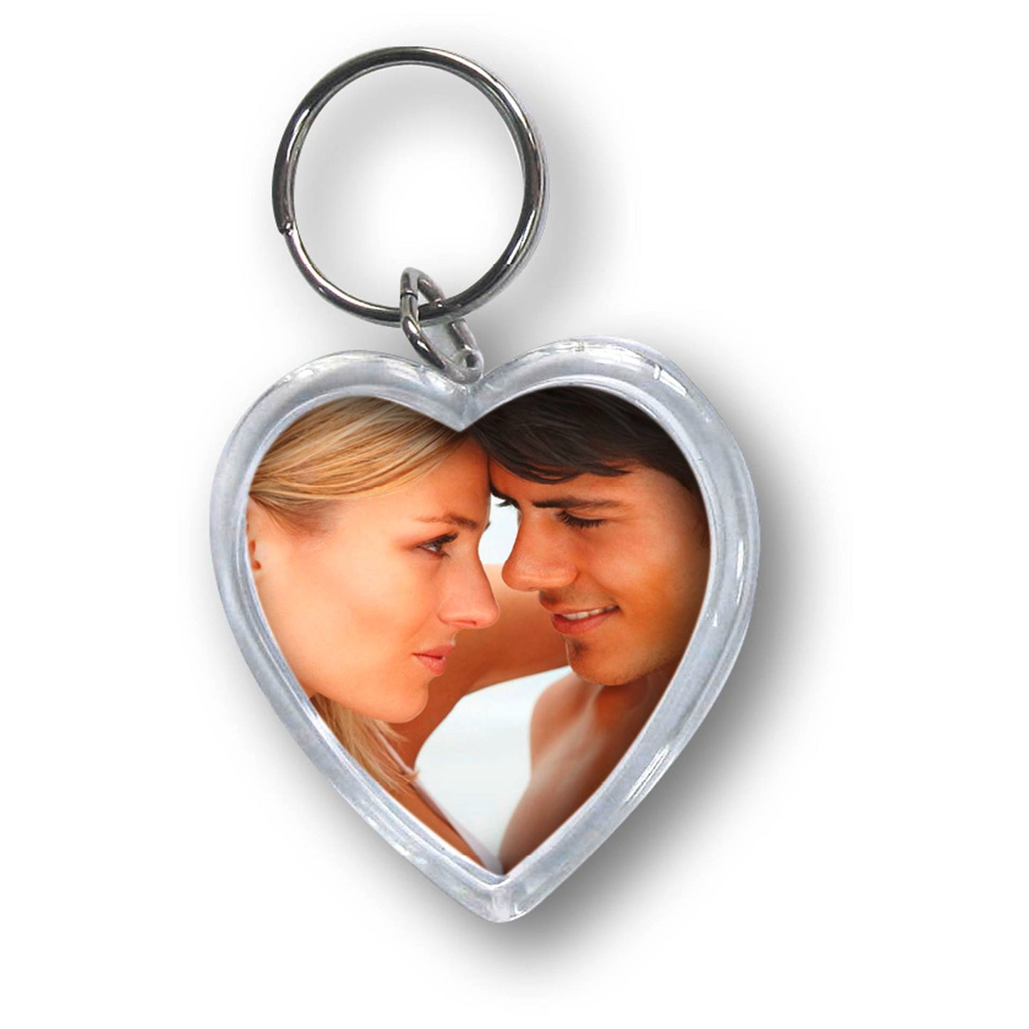 1x24 ZEP Photo Keychain    4x3,8 Resin Heart 7360PD