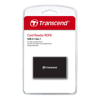 Transcend Card Reader RDF8 USB 3.1 Gen 1