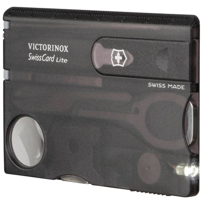 Victorinox SWISSCARD LITE black transparent
