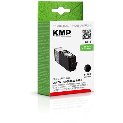 KMP C110 ink cartridge black compatible with Canon PGI-580XXL
