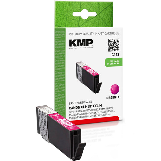 KMP C113 ink cartridge magenta compatible with Canon CLI-581XXL