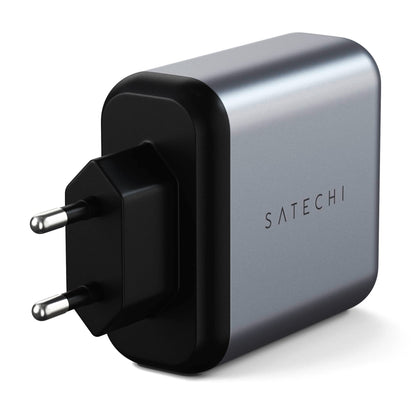 Satechi 30W Dual Port Wall Charger space gray