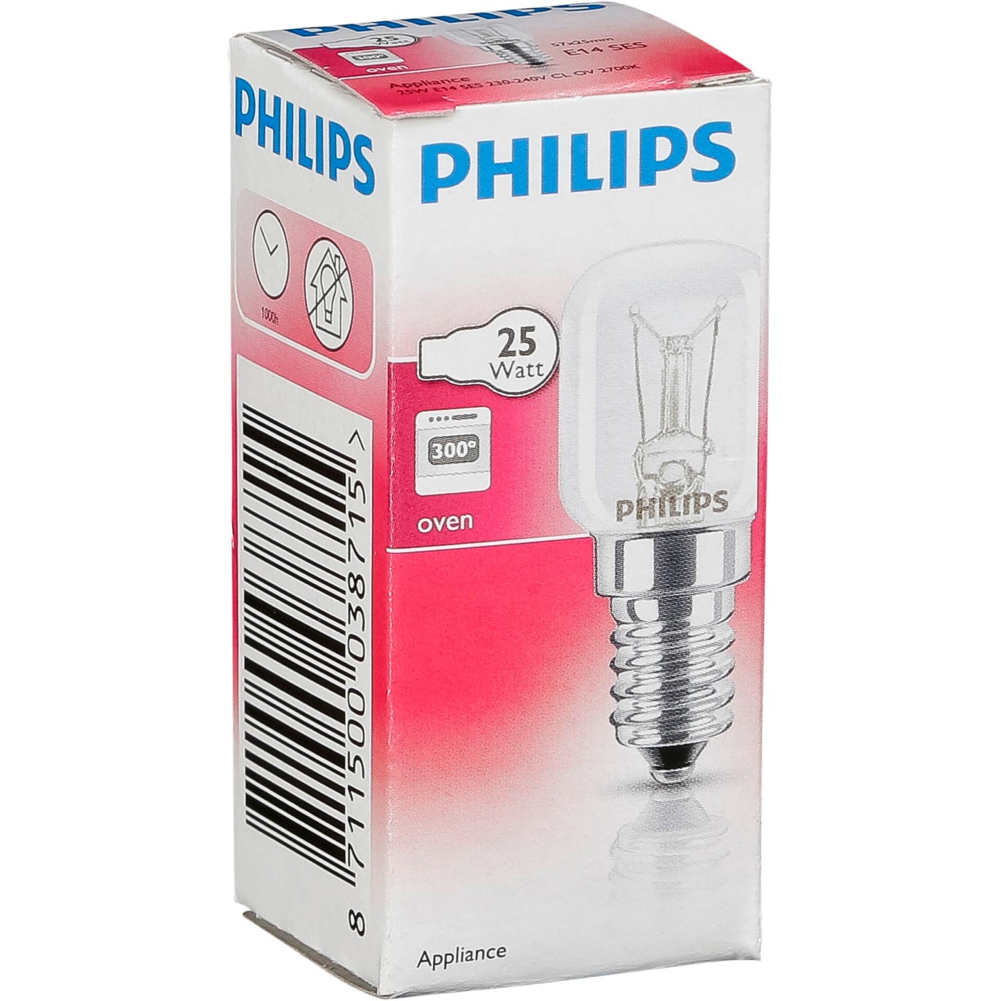 Philips Oven Bulb T22 E14 25W