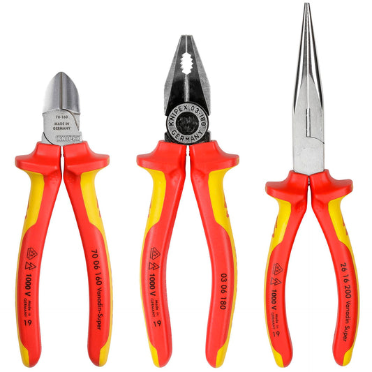KNIPEX Electro Set  3 parts