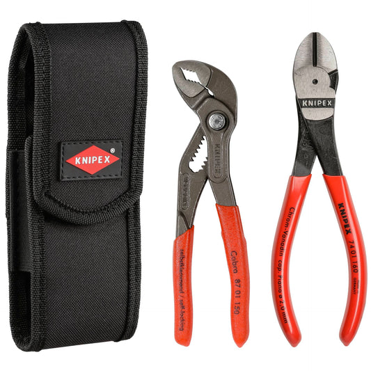 KNIPEX Mini Pliers set in belt tool pouch