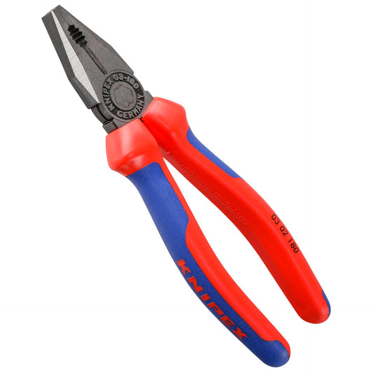 KNIPEX Combination Pliers black atramentized polished 180 mm