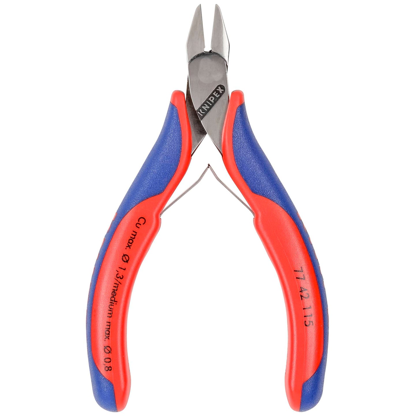 KNIPEX Electronics Diagonal Cutter mirror polished 115 mm