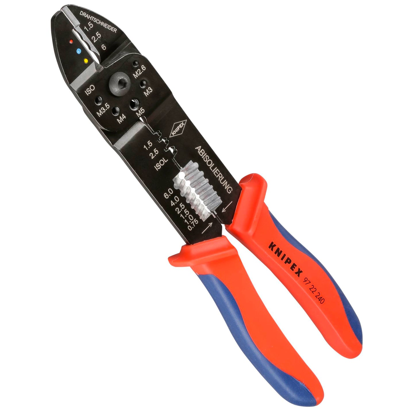 KNIPEX Crimping Pliers black 240 mm