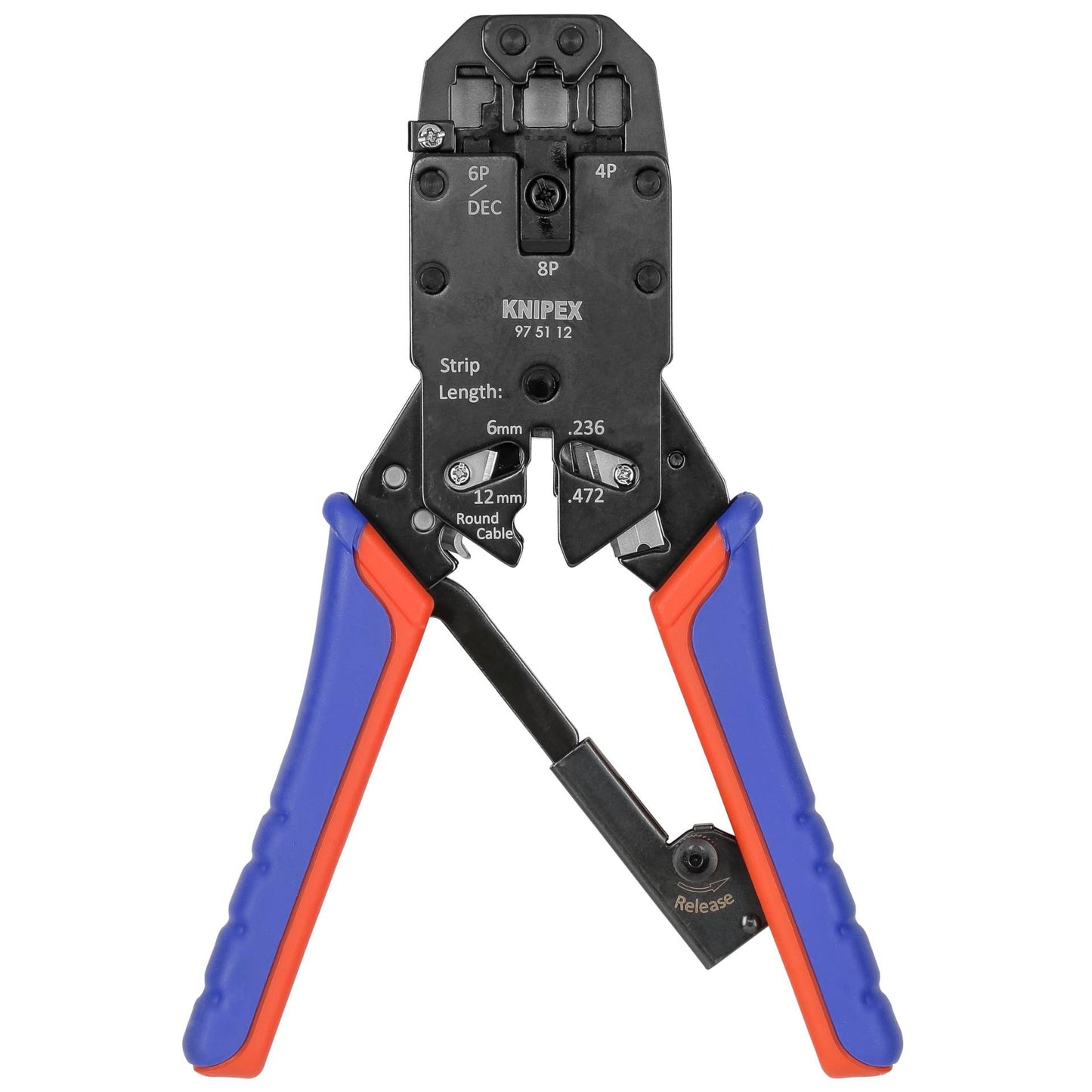 KNIPEX Crimping Pliers for Western plugs 200 mm