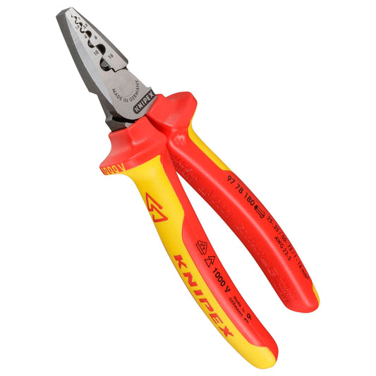 KNIPEX Crimping Pliers for end sleeves (ferrules)