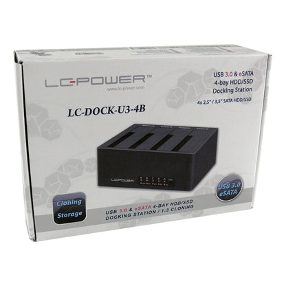 LC-Power LC-DOCK-U3-4B HDD docking station