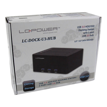 LC-Power LC-DOCK-U3-HUB HDD docking station